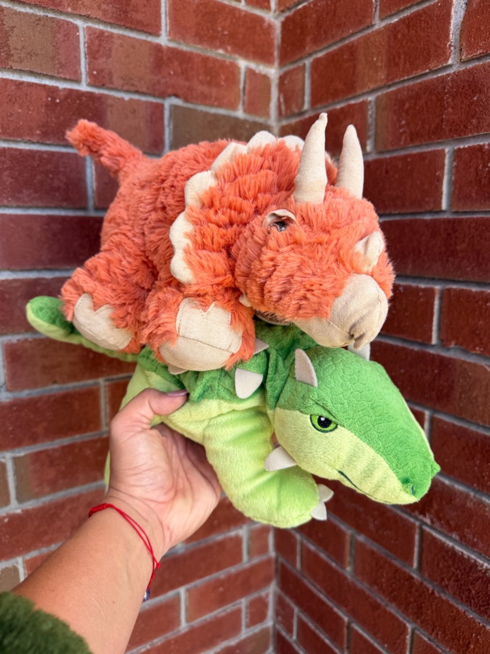 IKEA PLUSH STUFFED DINOSAURS 2CT